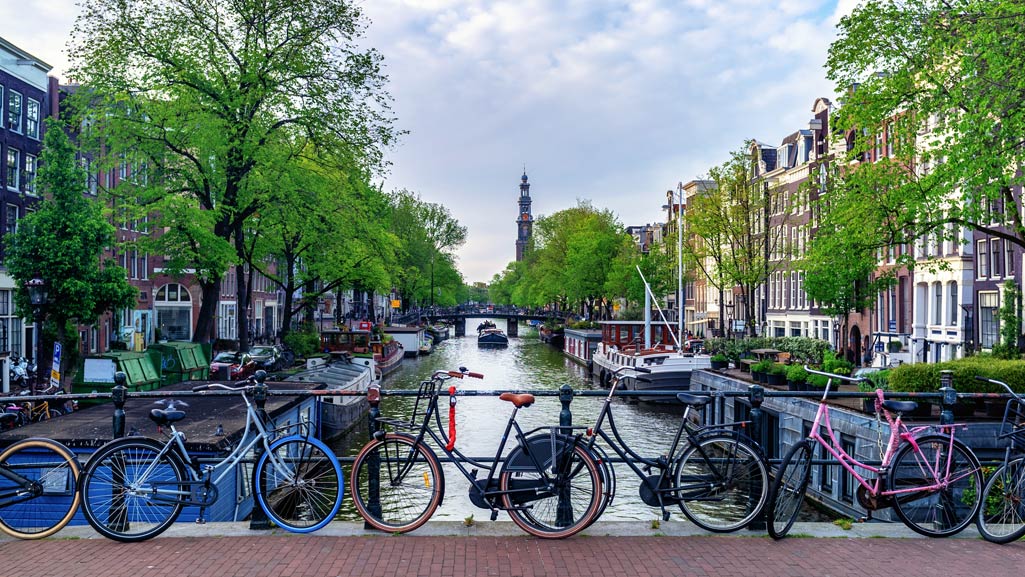 Fahrradfreundliche Stadt Amsterdam