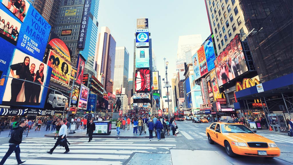 Times Square in New Yorck